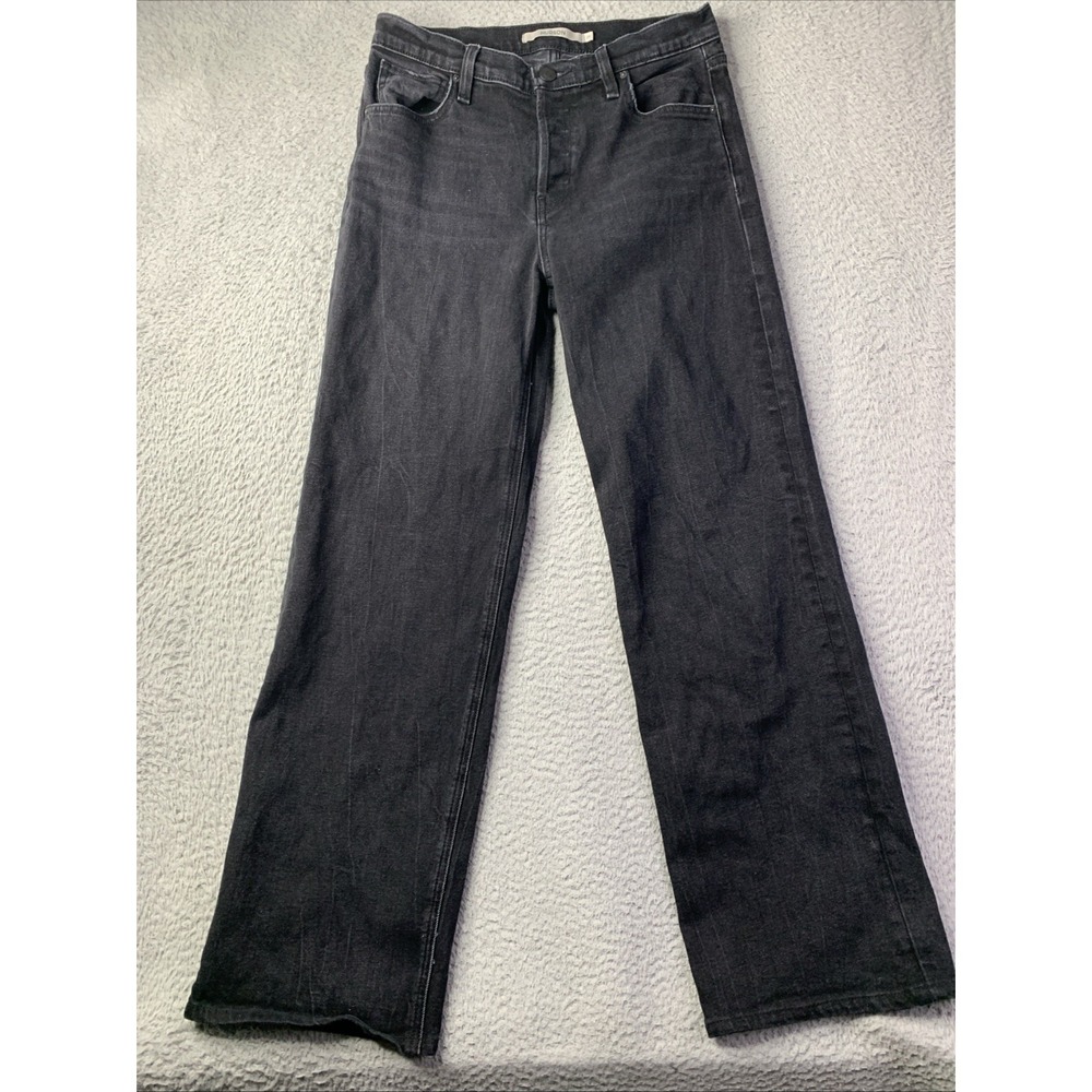 HUDSON HIGH RISE HOLLY CROP FLARE REVERIE DENIM POCKETS JEANS SZ 29x30